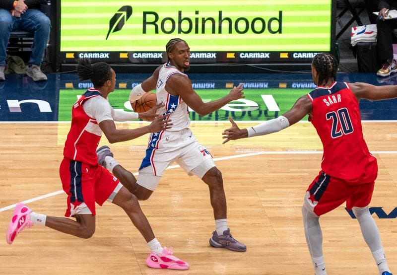 Basketball. NBA. Washington Wizards - Philadelphia 76ers. 28.10.2025