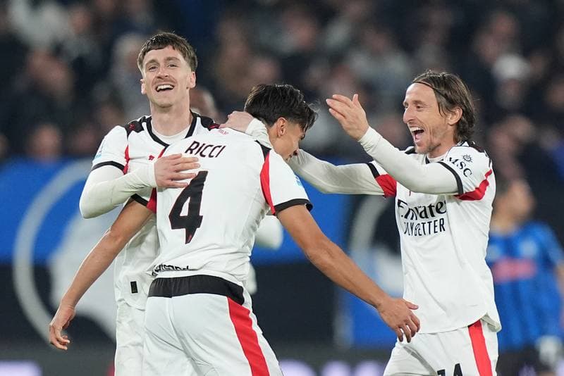 Football. Serie A. Atalanta - AC Milan. 28.10.2025