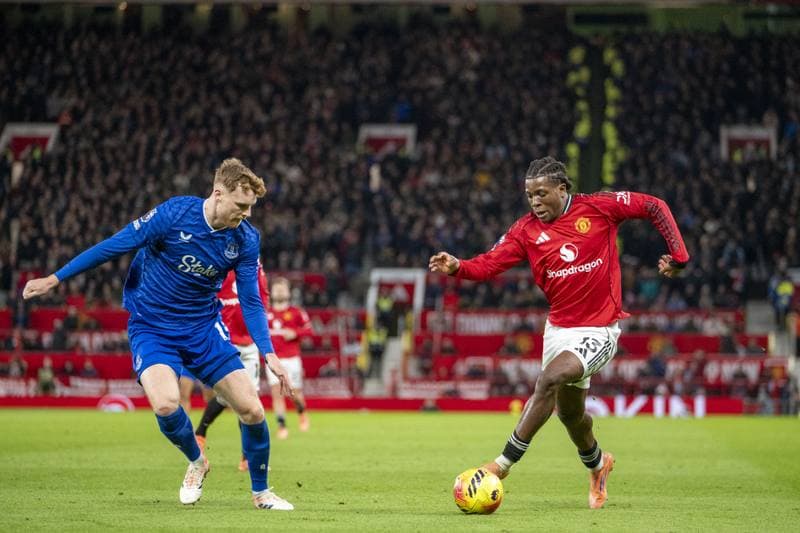 Football. Premier League. Manchester United - Everton. 24.11.2025