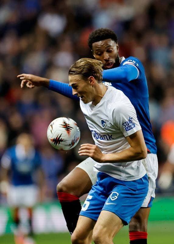 Football. UEFA Europa League. Rangers - KRC Genk. 25.09.2025