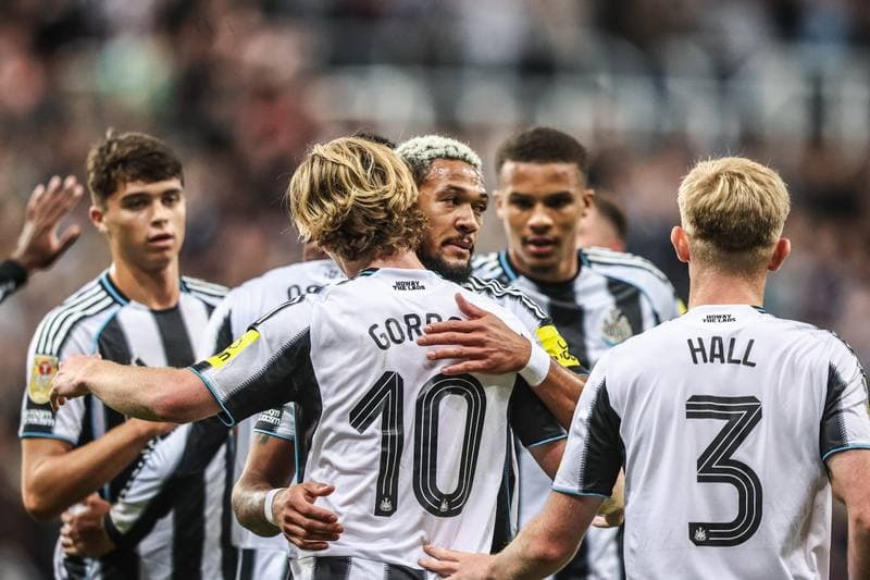Football. Carabao Cup. Newcastle United - Bradford City. 24.09.2025