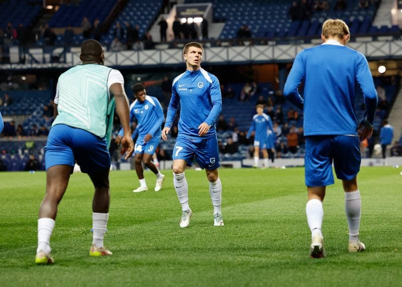 Football. UEFA Europa League. Rangers - KRC Genk. 25.09.2025