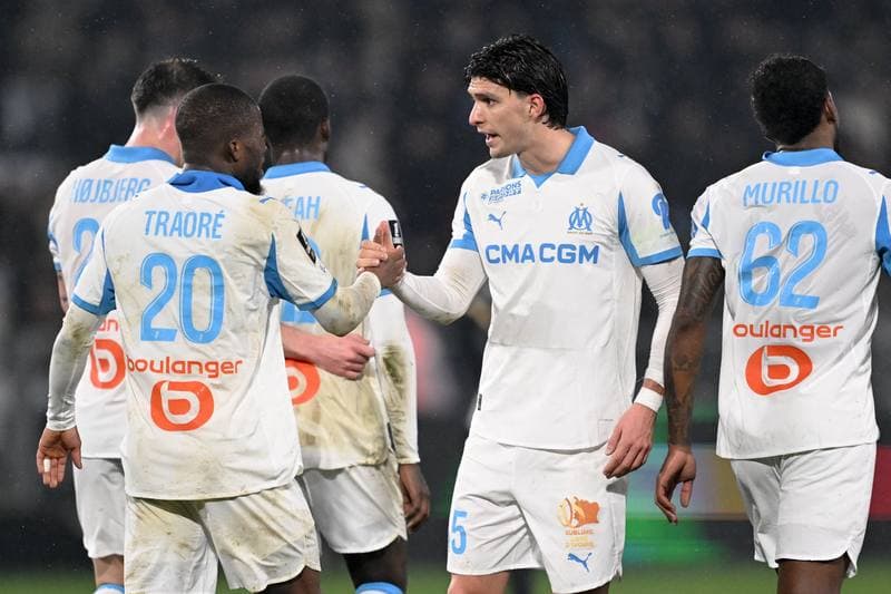 Football. Ligue 1 McDonald's. Angers SCO - Olympique de Marseille. 17.01.2026
