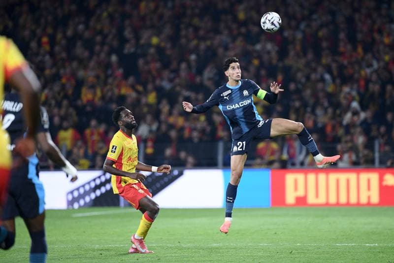 Football. Ligue 1 McDonald's. RC Lens - Olympique de Marseille. 25.10.2025