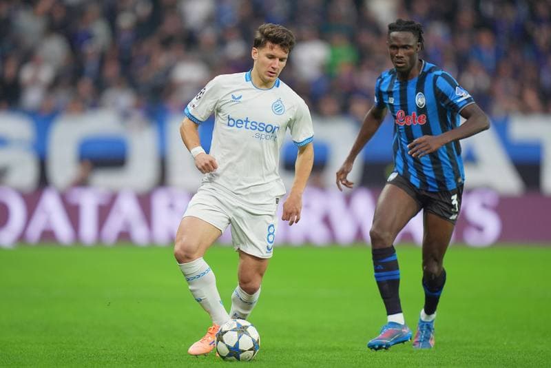 Football. UEFA Champions League. Atalanta - Club Brugge. 30.09.2025