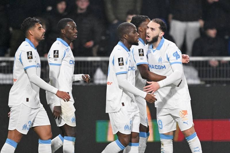 Football. Ligue 1 McDonald's. Angers SCO - Olympique de Marseille. 17.01.2026
