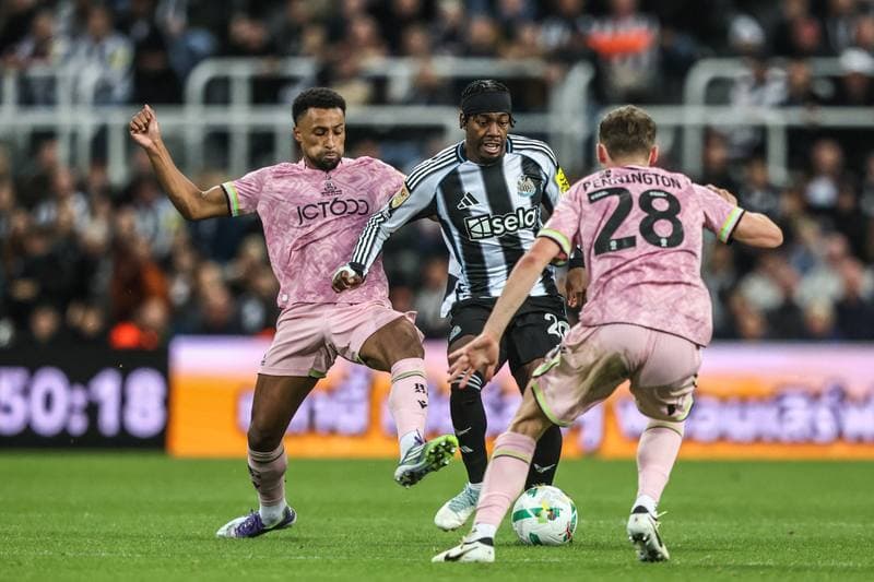 Football. Carabao Cup. Newcastle United - Bradford City. 24.09.2025