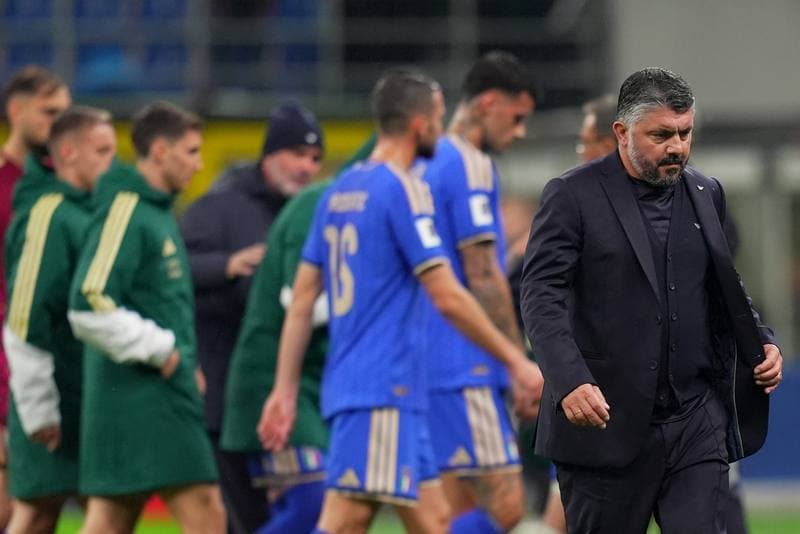 Football. FIFA World Cup Qualifiers. Italy - Norway. 16.11.2025
