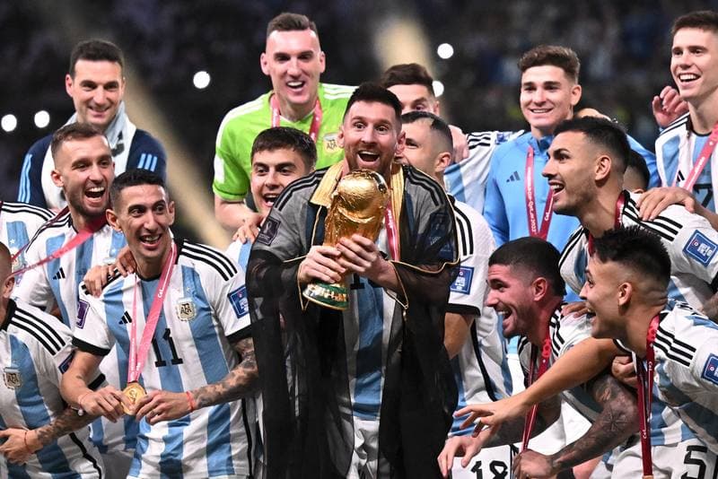 Football. FIFA World Cup. Argentina - France. 18.12.2022