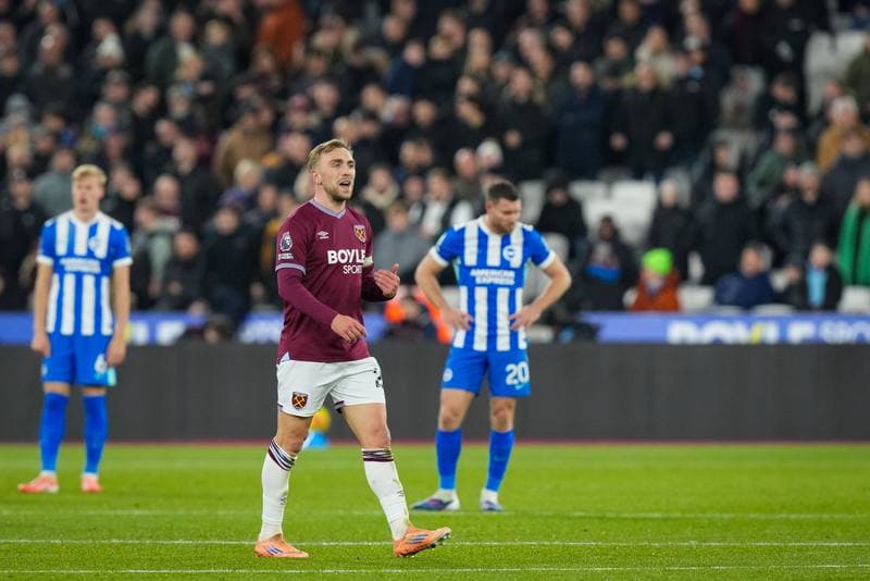 Football. Premier League. West Ham United - Brighton & Hove Albion. 30.12.2025