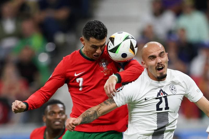 Football. UEFA EURO 2024. Portugal - Slovenia. 01.07.2024