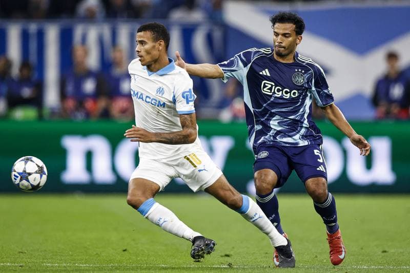 Football. UEFA Champions League. Olympique Marseille - Ajax. 30.09.2025