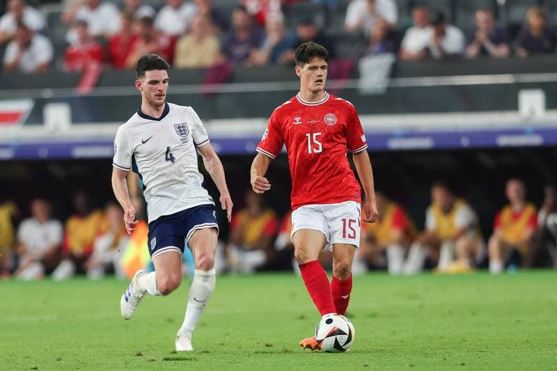 Football. UEFA EURO 2024. Denmark - England. 20.06.2024