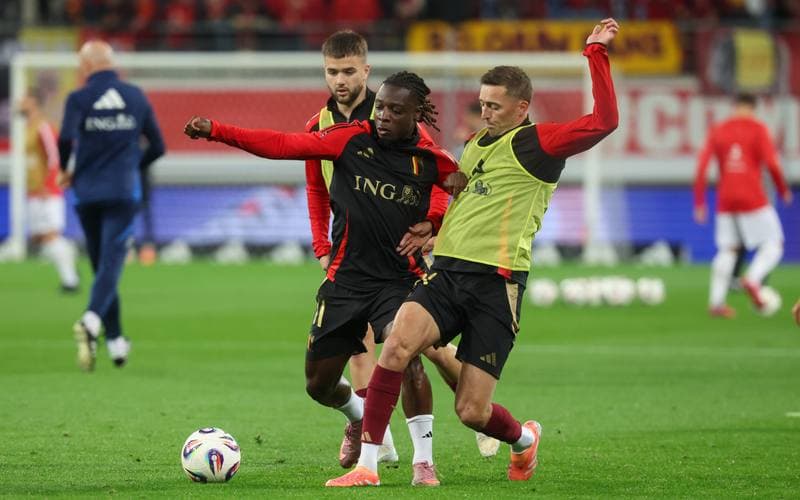 Football. FIFA World Cup Qualifiers. Belgium - North Macedonia. 10.10.2025
