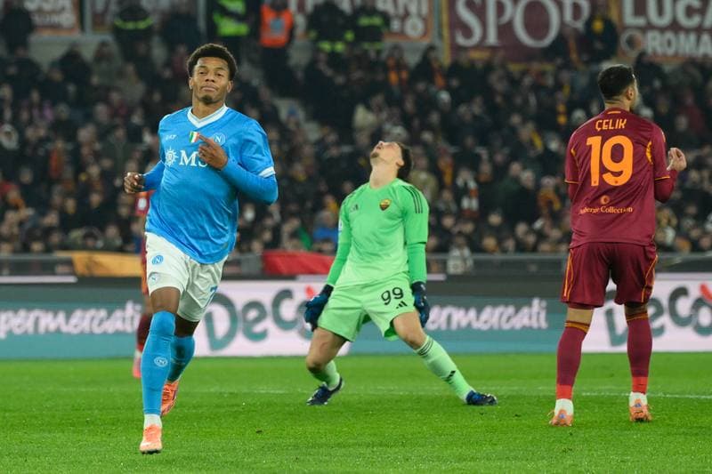 Football. Serie A. AS Roma - SSC Napoli. 30.11.2025