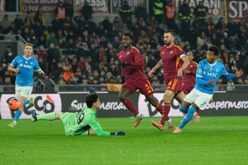 Football. Serie A. AS Roma - SSC Napoli. 30.11.2025