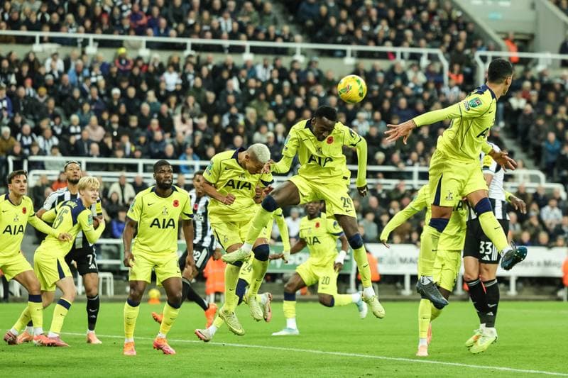 Football. Carabao Cup. Newcastle United - Tottenham Hotspur. 29.10.2025