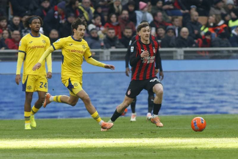 Football. Serie A. AC Milan - Hellas Verona FC. 28.12.2025
