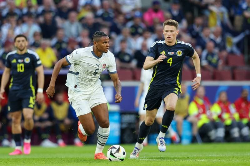 Football. UEFA EURO 2024. Scotland - Switzerland. 19.06.2024