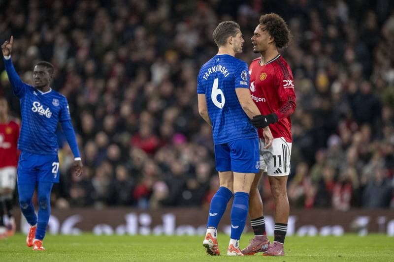 Football. Premier League. Manchester United - Everton. 24.11.2025