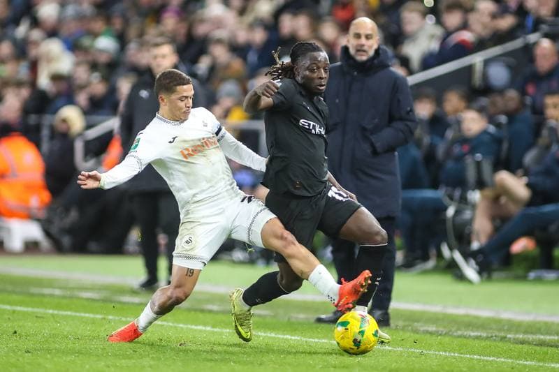 Football. Carabao Cup. Swansea City - Manchester City. 29.10.2025