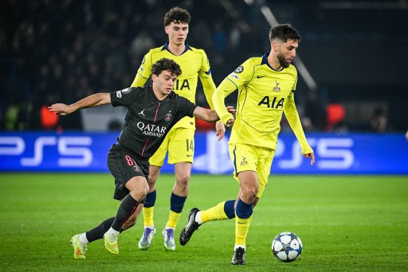 Football. UEFA Champions League. Paris Saint-Germain - Tottenham Hotspur. 26.11.2025
