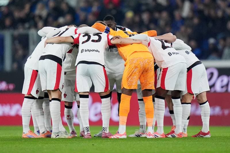 Football. Serie A. Atalanta - AC Milan. 28.10.2025