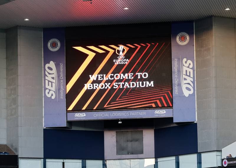 Football. UEFA Europa League. Rangers - KRC Genk. 25.09.2025