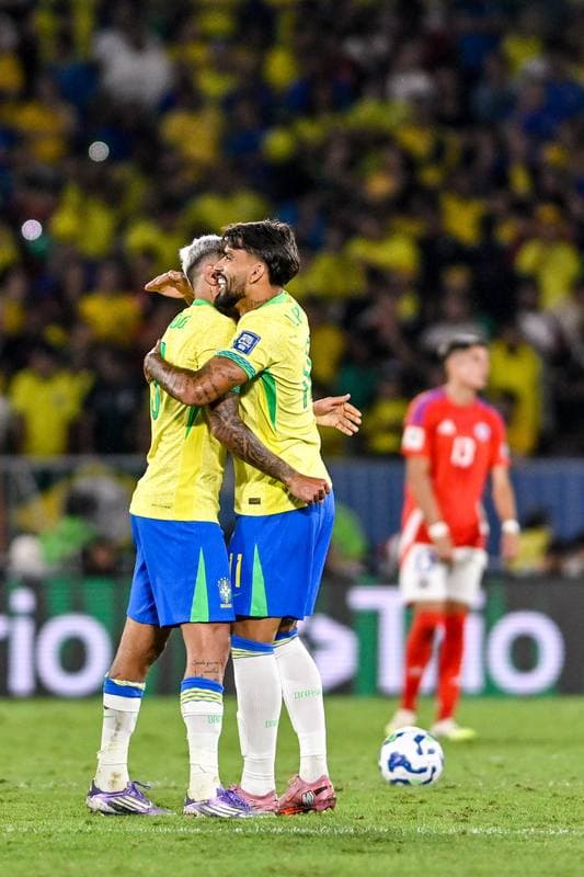 Football. FIFA World Cup Qualifiers. Brazil - Chile. 04.09.2025