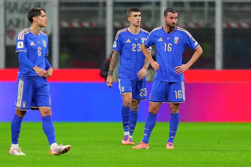 Football. FIFA World Cup Qualifiers. Italy - Norway. 16.11.2025