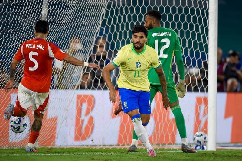 Football. FIFA World Cup Qualifiers. Brazil - Chile. 04.09.2025
