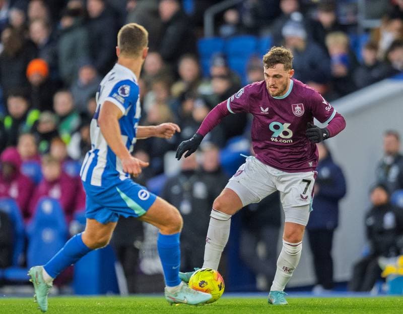 Football. Premier League. Brighton and Hove Albion - Burnley. 03.01.2026