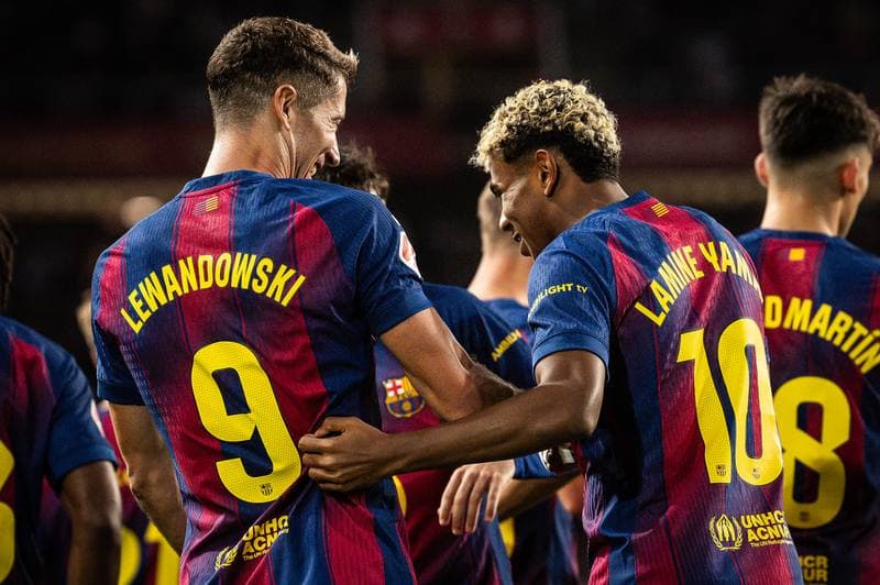 Football. La Liga. Barcelona - Real Sociedad. 28.09.2025