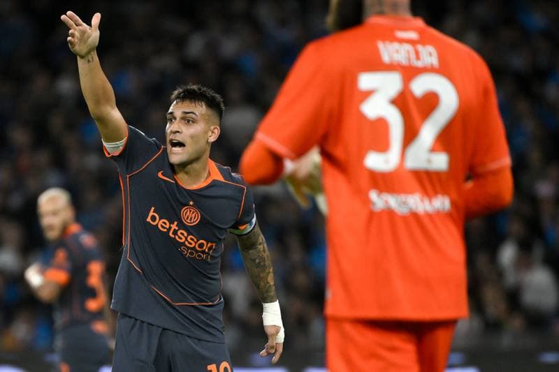 Football. Serie A. SSC Napoli - FC Internazionale. 25.10.2025