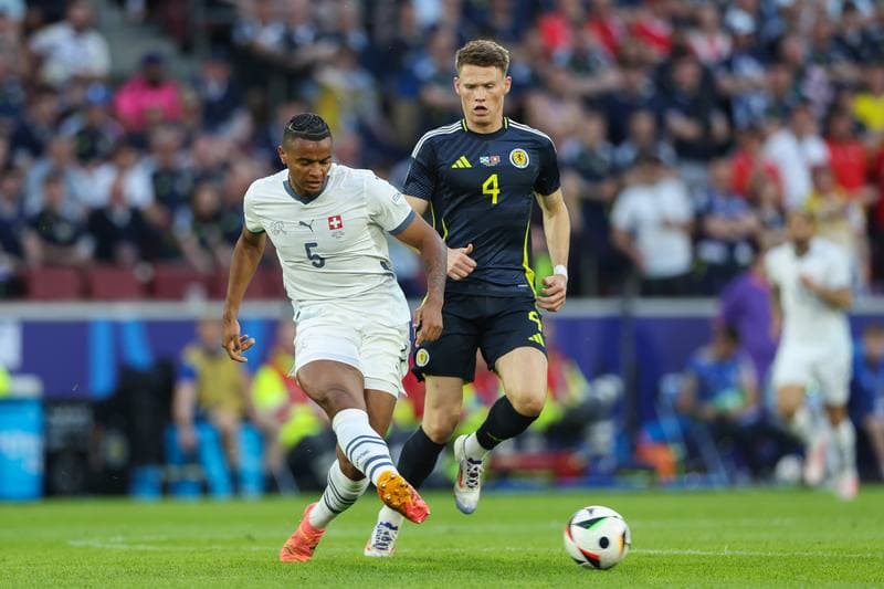 Football. UEFA EURO 2024. Scotland - Switzerland. 19.06.2024