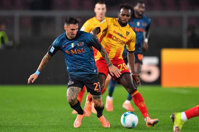 Football. Serie A. US Lecce - SSC Napoli. 28.10.2025