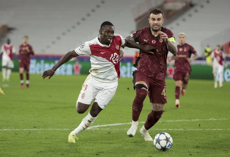 Football. UEFA Champions League. AS Monaco - Galatasaray. 09.12.2025