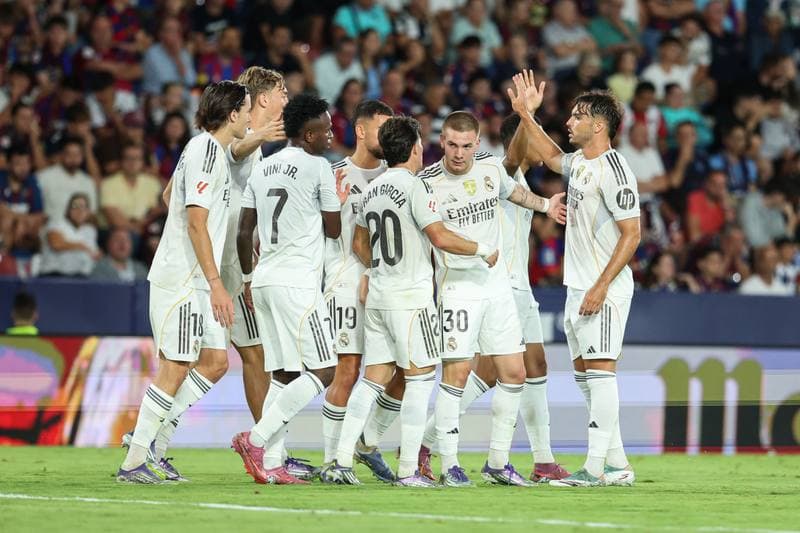 Football. La Liga. Levante - Real Madrid. 23.09.2025