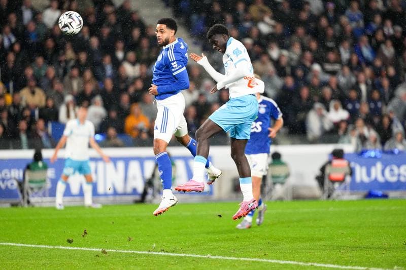 Football. Ligue 1. RC Strasbourg Alsace - Olympique de Marseille. 26.09.2025