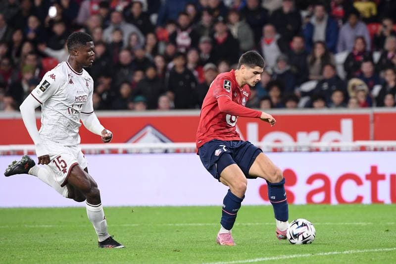 Football. Ligue 1 McDonald's. LOSC Lille - FC Metz. 26.10.2025