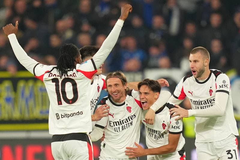 Football. Serie A. Atalanta - AC Milan. 28.10.2025