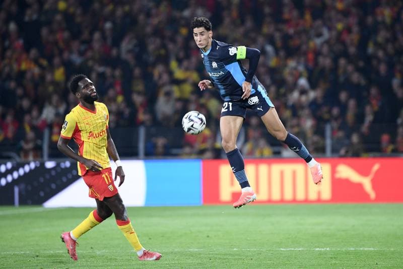 Football. Ligue 1 McDonald's. RC Lens - Olympique de Marseille. 25.10.2025