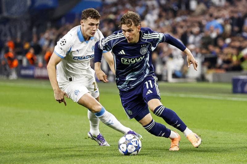 Football. UEFA Champions League. Olympique Marseille - Ajax. 30.09.2025