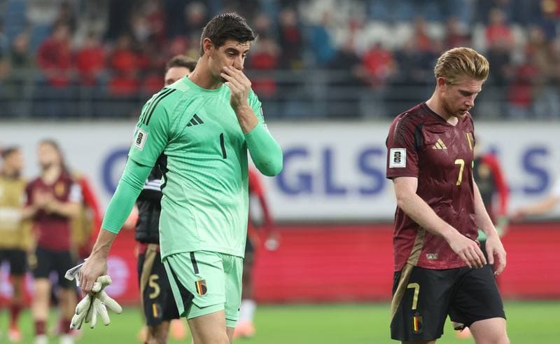 Football. FIFA World Cup Qualifiers. Belgium - North Macedonia. 10.10.2025
