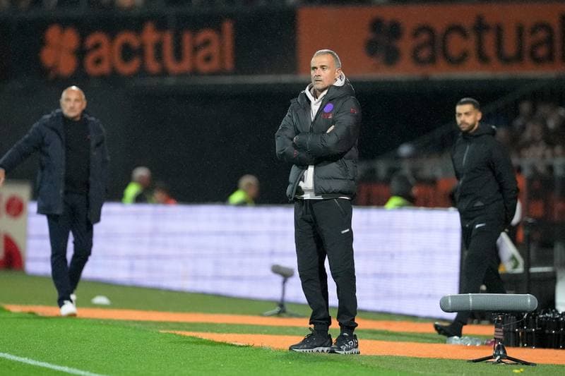 Football. Ligue 1. FC Lorient - Paris Saint-Germain. 29.10.2025
