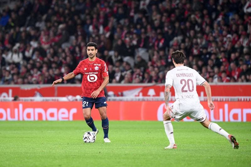 Football. Ligue 1 McDonald's. LOSC Lille - FC Metz. 26.10.2025
