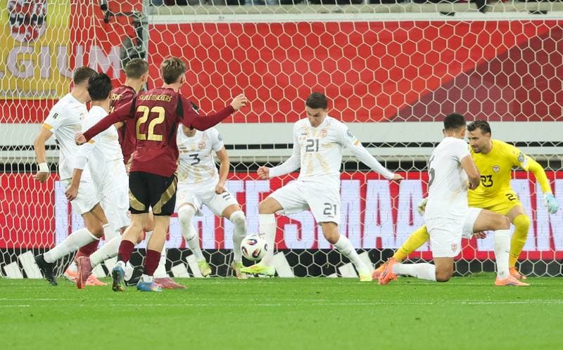 Football. FIFA World Cup Qualifiers. Belgium - North Macedonia. 10.10.2025