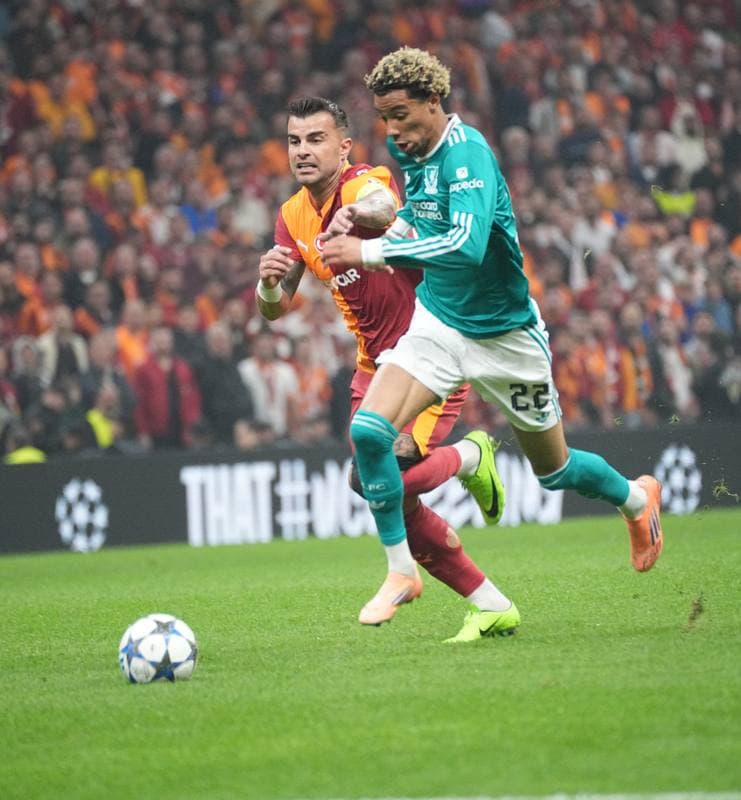 Football. UEFA Champions League. Galatasaray - Liverpool. 30.09.2025