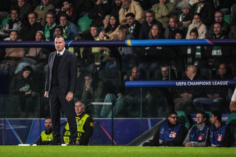 Football. UEFA Champions League. Sporting CP - Club Brugge. 26.11.2025