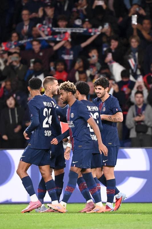 Football. Ligue 1. Paris Saint-Germain - AJ Auxerre. 27.09.2025